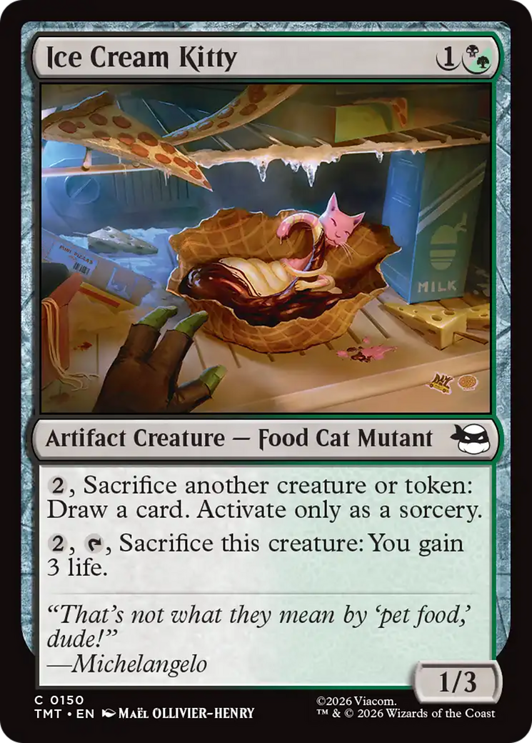 Ice Cream Kitty [Teenage Mutant Ninja Turtles] | L.A. Mood Comics and Games