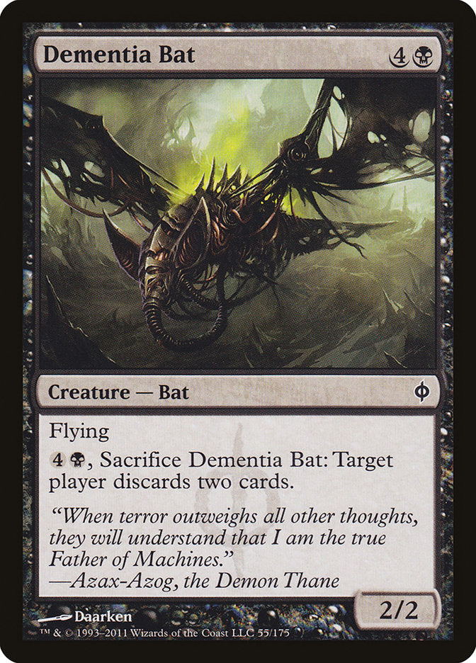 Dementia Bat [New Phyrexia] | L.A. Mood Comics and Games