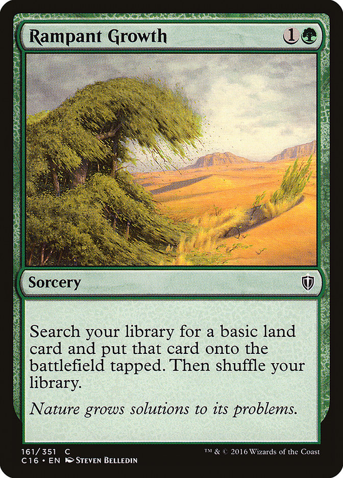 Rampant Growth [Commander 2016] | L.A. Mood Comics and Games