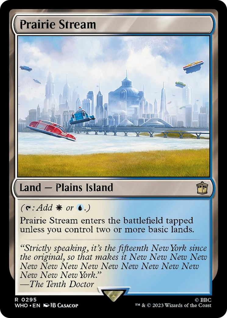 Prairie Stream [Doctor Who] | L.A. Mood Comics and Games