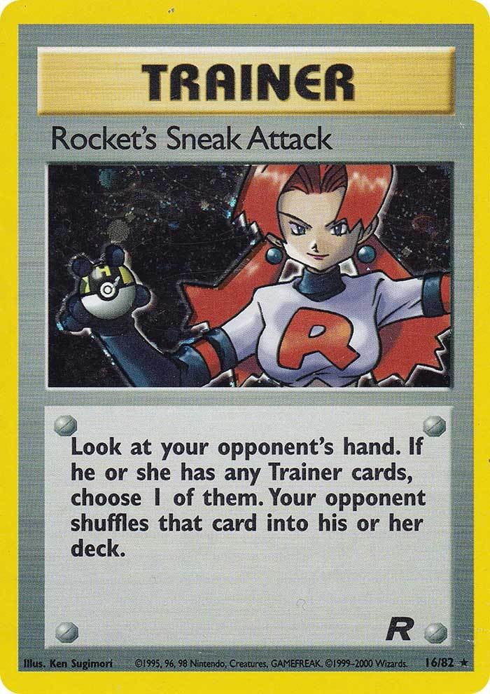 Rocket's Sneak Attack (16/82) [Team Rocket Unlimited] | L.A. Mood Comics and Games