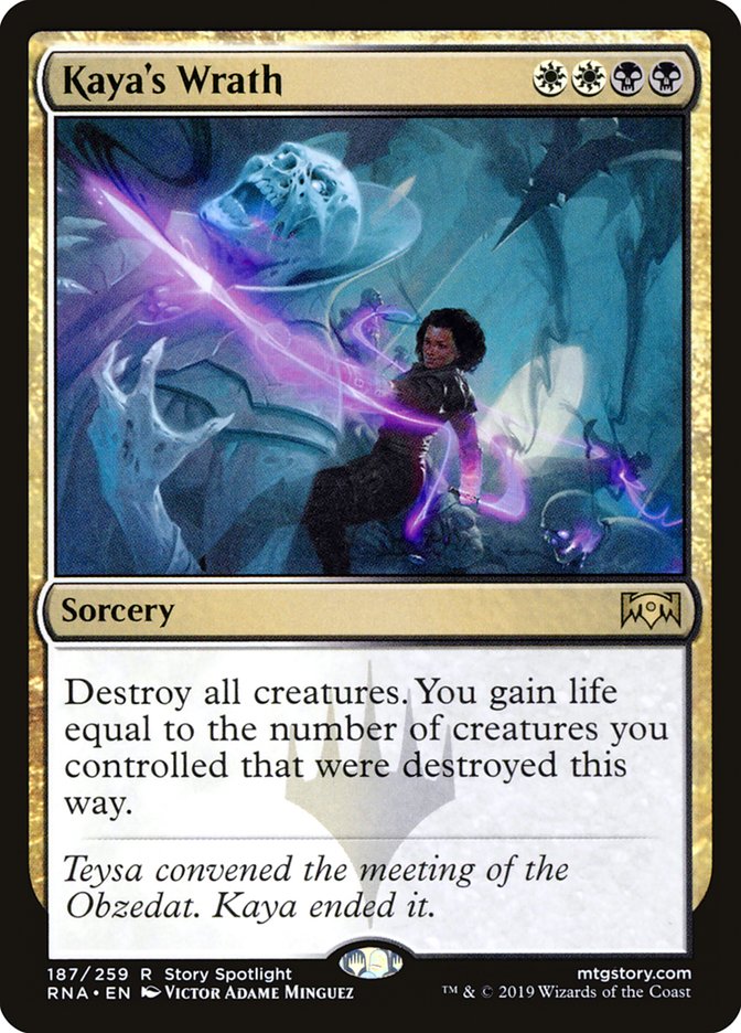 Kaya's Wrath [Ravnica Allegiance] | L.A. Mood Comics and Games