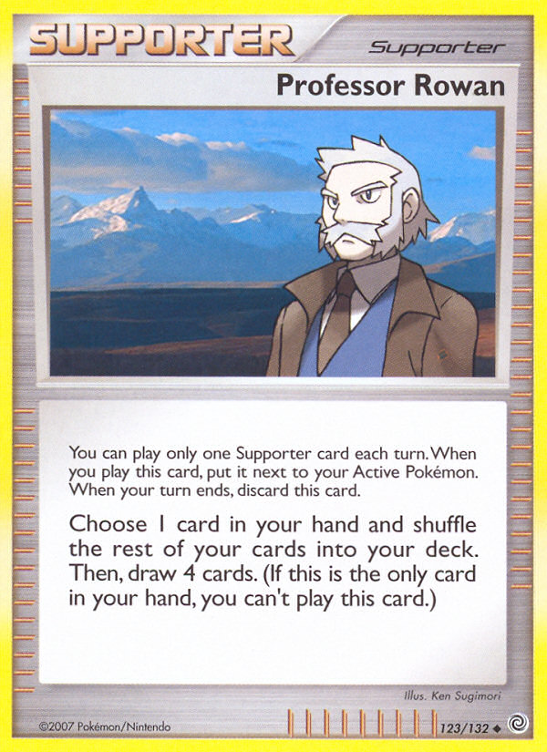 Professor Rowan (123/132) [Diamond & Pearl: Secret Wonders] | L.A. Mood Comics and Games