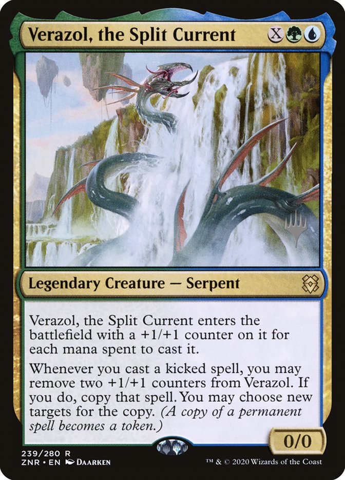 Verazol, the Split Current (Promo Pack) [Zendikar Rising Promos] | L.A. Mood Comics and Games