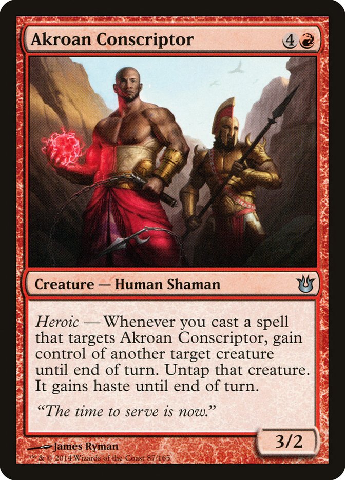 Akroan Conscriptor [Born of the Gods] | L.A. Mood Comics and Games