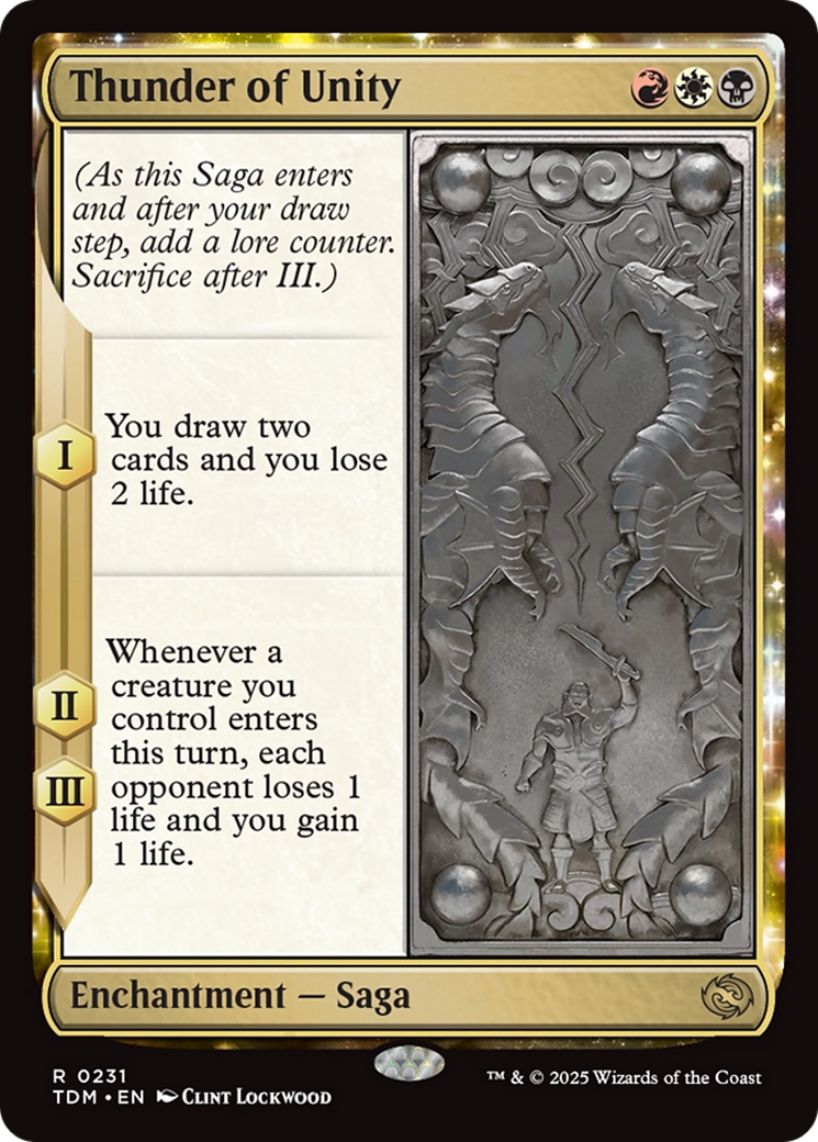 Thunder of Unity [Tarkir: Dragonstorm] | L.A. Mood Comics and Games