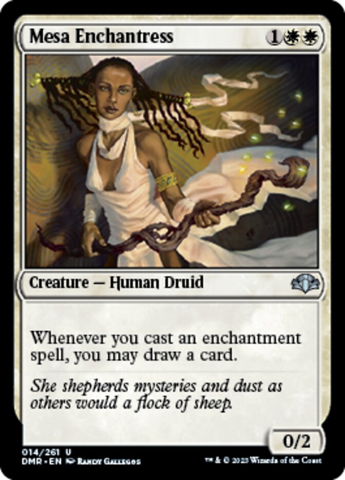 Mesa Enchantress [Dominaria Remastered] | L.A. Mood Comics and Games