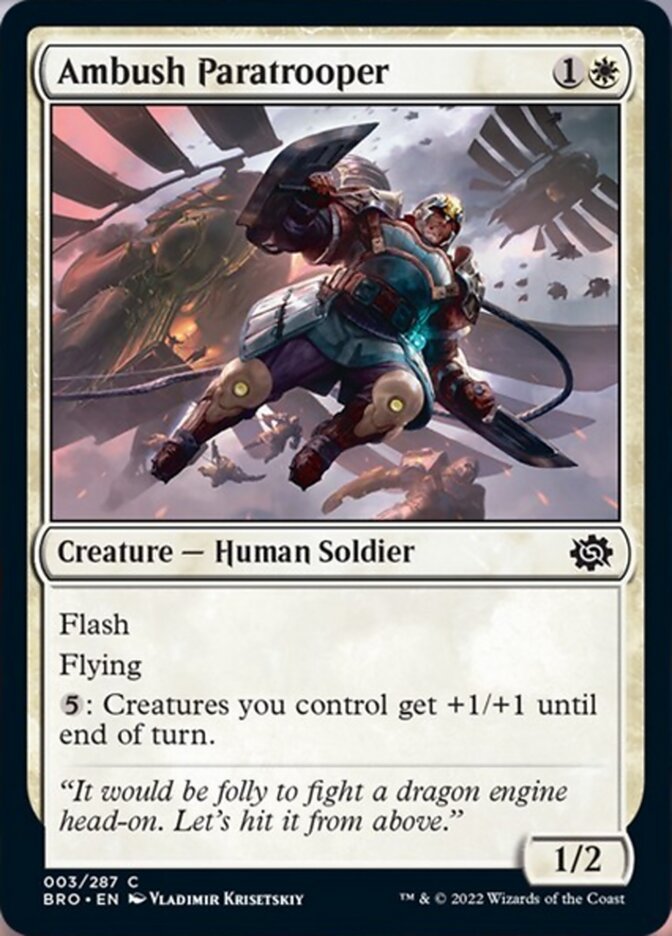 Ambush Paratrooper [The Brothers' War] | L.A. Mood Comics and Games