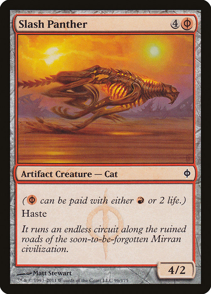 Slash Panther [New Phyrexia] | L.A. Mood Comics and Games