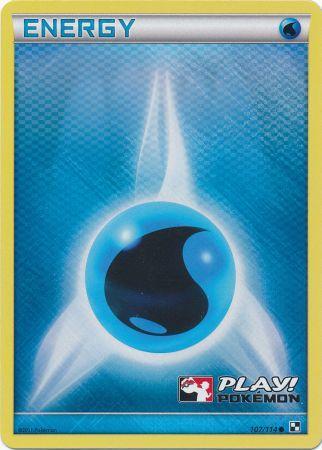 Water Energy (107/114) (Play Pokemon Promo) [Black & White: Base Set] | L.A. Mood Comics and Games