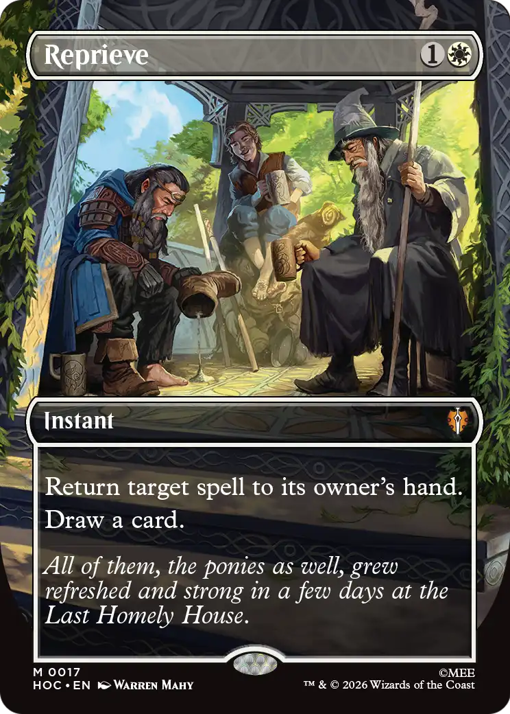 Reprieve (Borderless) [The Hobbit: Eternal-Legal] | L.A. Mood Comics and Games