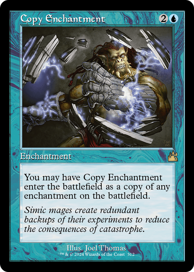 Copy Enchantment (Retro Frame) [Ravnica Remastered] | L.A. Mood Comics and Games
