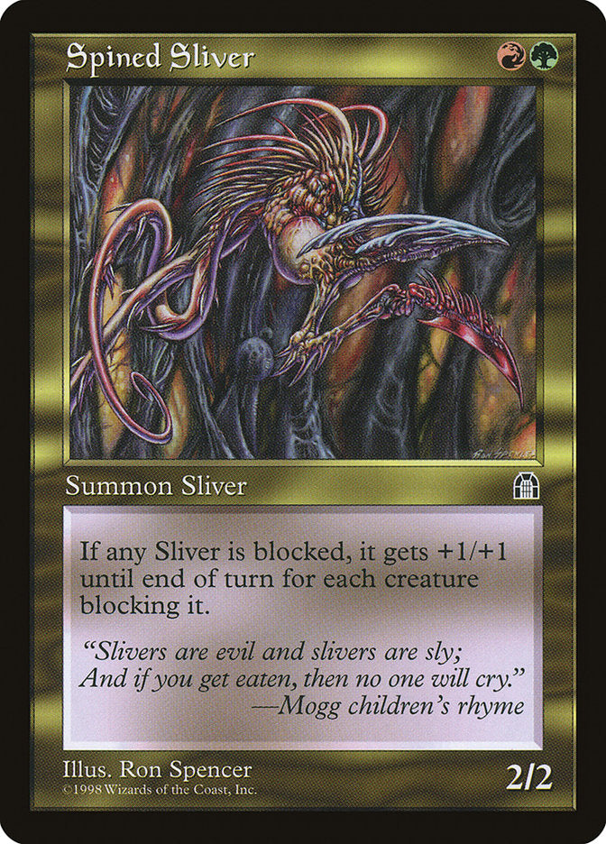 Spined Sliver [Stronghold] | L.A. Mood Comics and Games