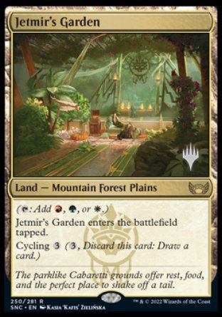 Jetmir's Garden (Promo Pack) [Streets of New Capenna Promos] | L.A. Mood Comics and Games