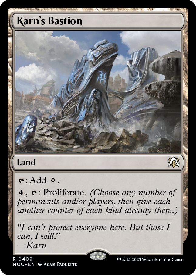 Karn's Bastion [March of the Machine Commander] | L.A. Mood Comics and Games