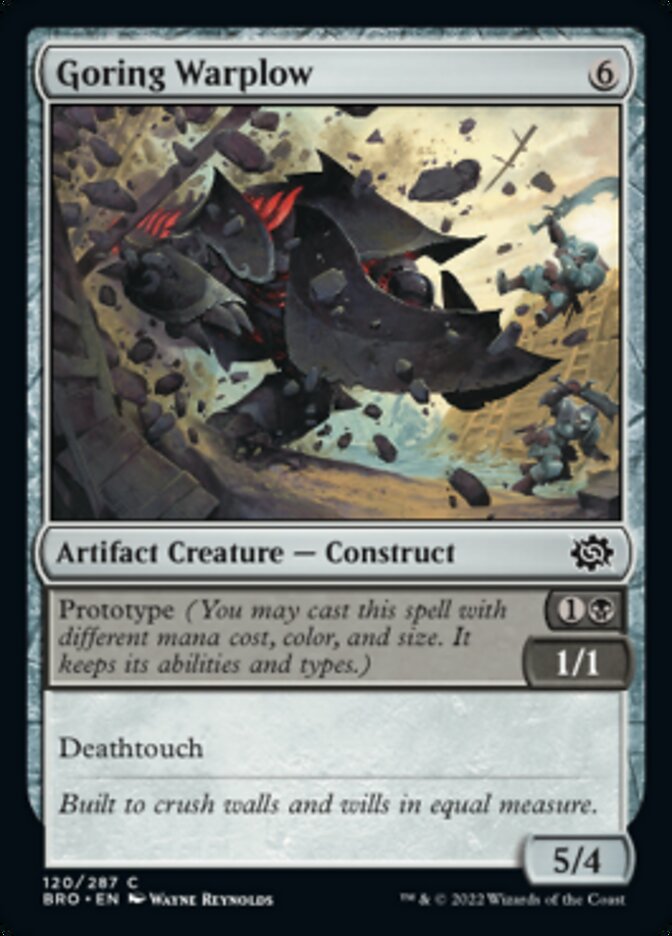 Goring Warplow [The Brothers' War] | L.A. Mood Comics and Games