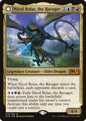 Nicol Bolas, the Ravager // Nicol Bolas, the Arisen [Core Set 2019] | L.A. Mood Comics and Games
