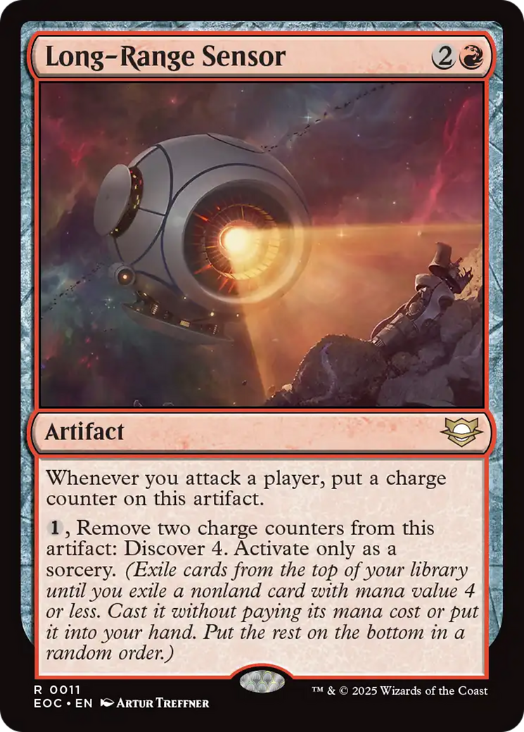 Long-Range Sensor [Edge of Eternities Commander] | L.A. Mood Comics and Games