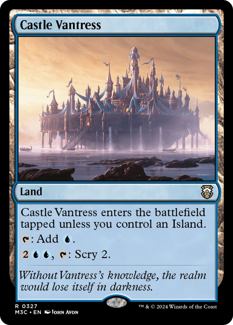 Castle Vantress (Ripple Foil) [Modern Horizons 3 Commander] | L.A. Mood Comics and Games
