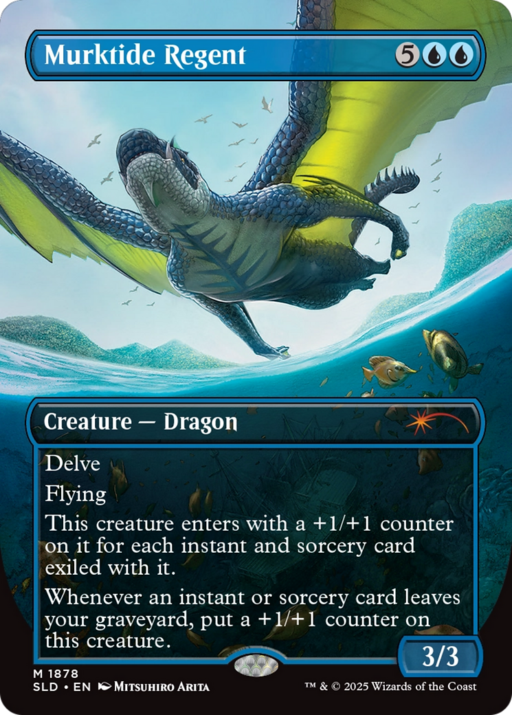 Murktide Regent (Rainbow Foil) [Secret Lair Drop Series] | L.A. Mood Comics and Games
