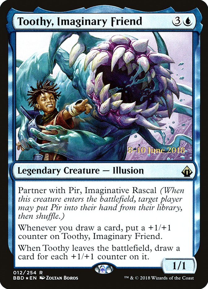 Toothy, Imaginary Friend [Battlebond Prerelease Promos] | L.A. Mood Comics and Games