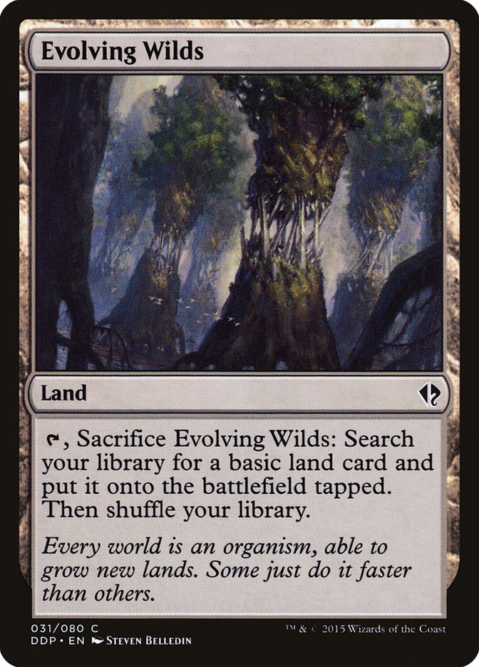 Evolving Wilds [Duel Decks: Zendikar vs. Eldrazi] | L.A. Mood Comics and Games