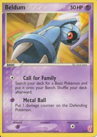 Beldum (1/12) [EX: Trainer Kit 2 - Plusle] | L.A. Mood Comics and Games