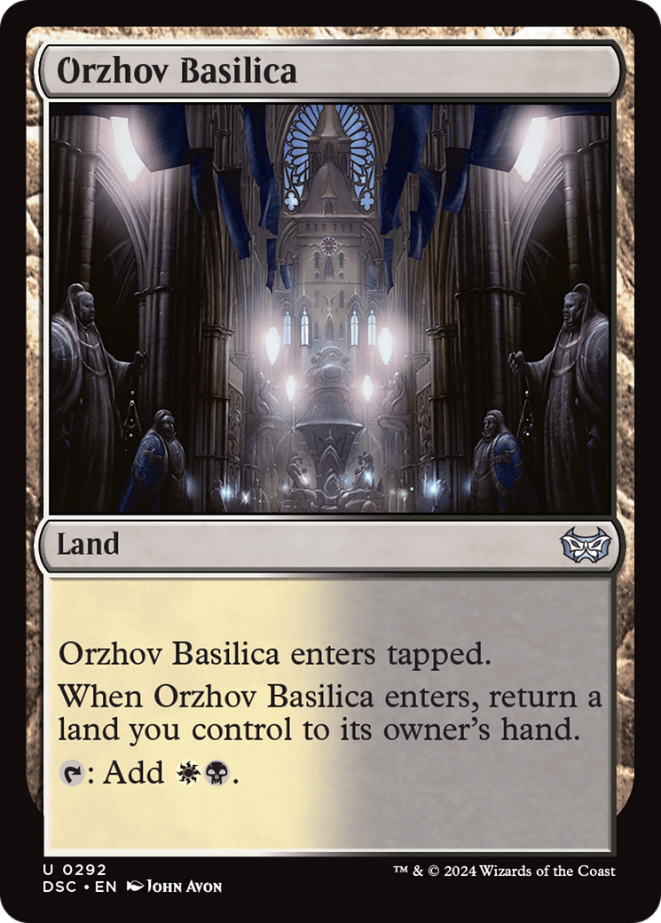 Orzhov Basilica [Duskmourn: House of Horror Commander] | L.A. Mood Comics and Games