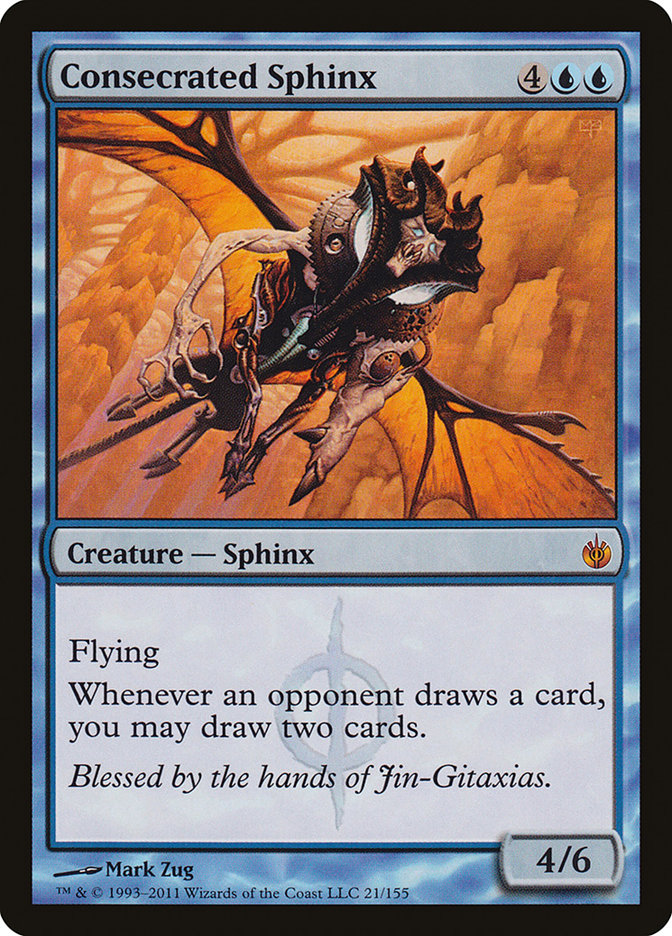 Consecrated Sphinx [Mirrodin Besieged] | L.A. Mood Comics and Games