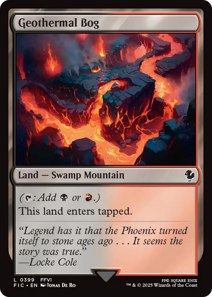 Geothermal Bog [FINAL FANTASY Commander] | L.A. Mood Comics and Games