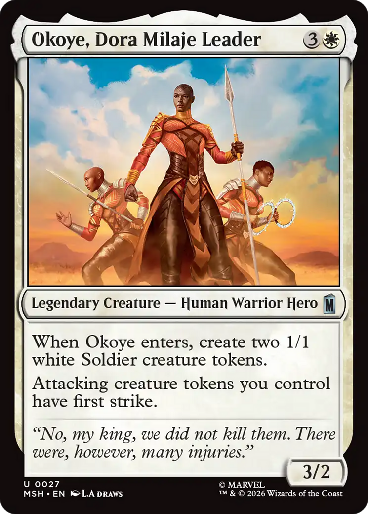 Okoye, Dora Milaje Leader [Marvel Super Heroes] | L.A. Mood Comics and Games