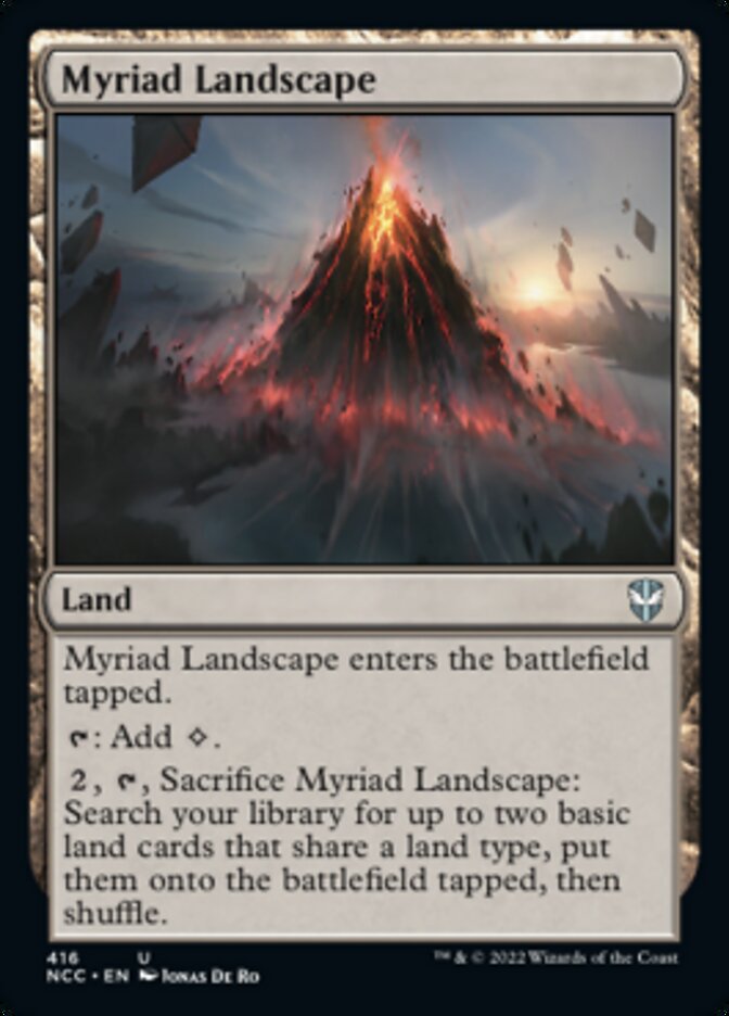 Myriad Landscape [Streets of New Capenna Commander] | L.A. Mood Comics and Games