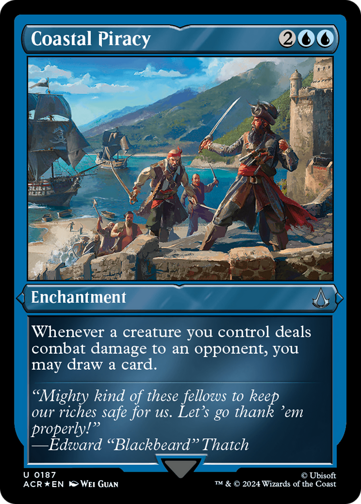 Coastal Piracy (Foil Etched) [Assassin's Creed] | L.A. Mood Comics and Games