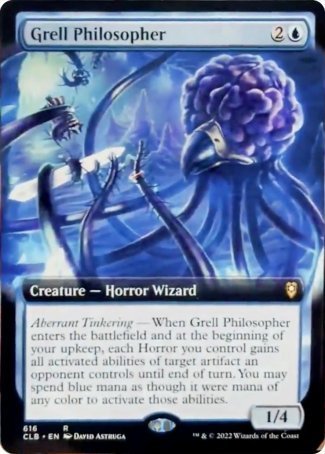 Grell Philosopher (Extended Art) [Commander Legends: Battle for Baldur's Gate] | L.A. Mood Comics and Games