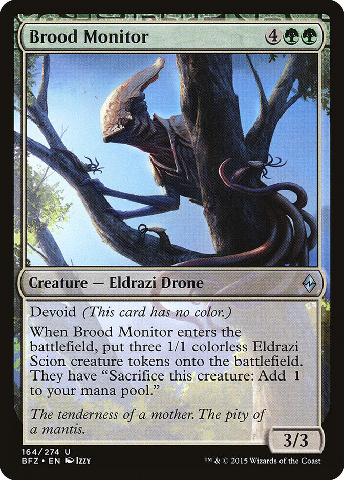 Brood Monitor [Battle for Zendikar] | L.A. Mood Comics and Games