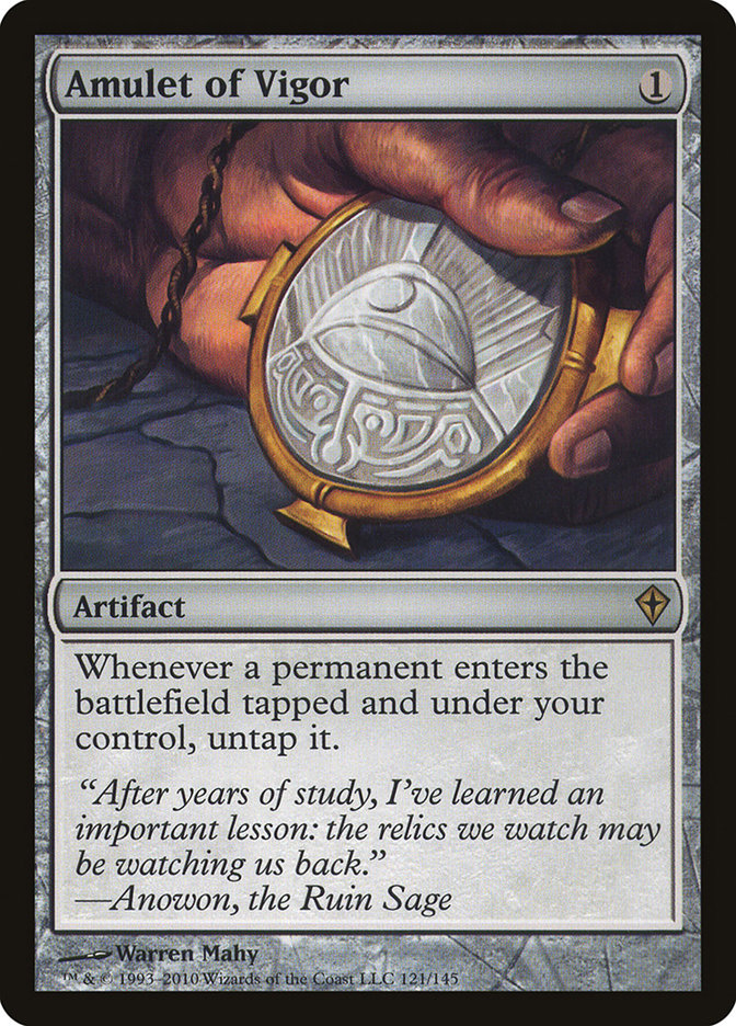 Amulet of Vigor [Worldwake] | L.A. Mood Comics and Games