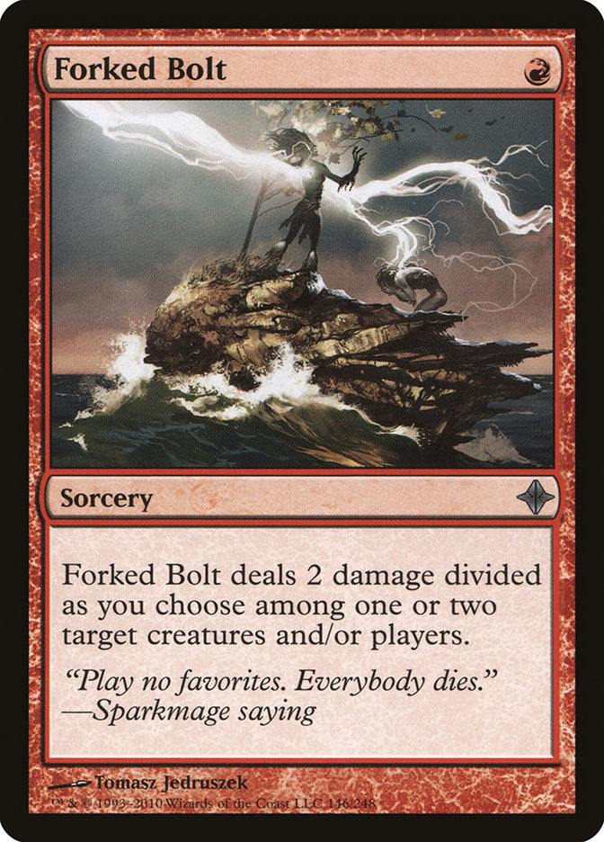 Forked Bolt [Rise of the Eldrazi] | L.A. Mood Comics and Games