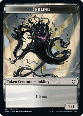 Mishra's Warform // Inkling Double-Sided Token [The Brothers' War Commander Tokens] | L.A. Mood Comics and Games