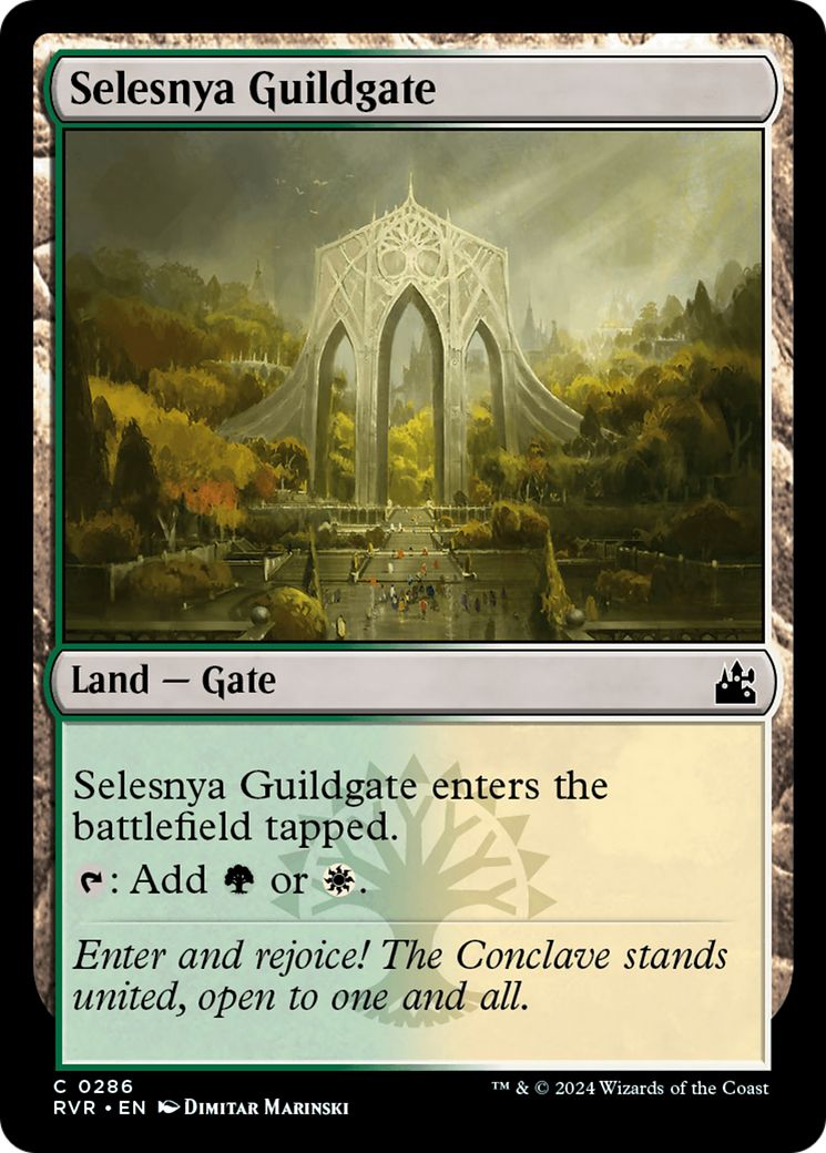 Selesnya Guildgate [Ravnica Remastered] | L.A. Mood Comics and Games