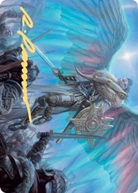 Resplendent Marshal Art Card (Gold-Stamped Signature) [Kaldheim Art Series] | L.A. Mood Comics and Games