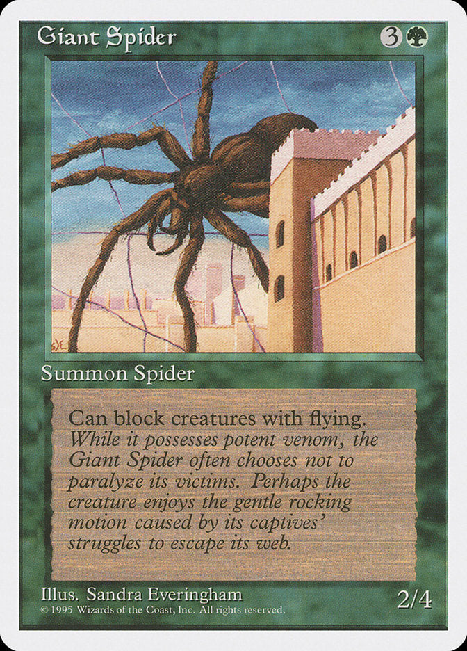 Giant Spider [Fourth Edition] | L.A. Mood Comics and Games