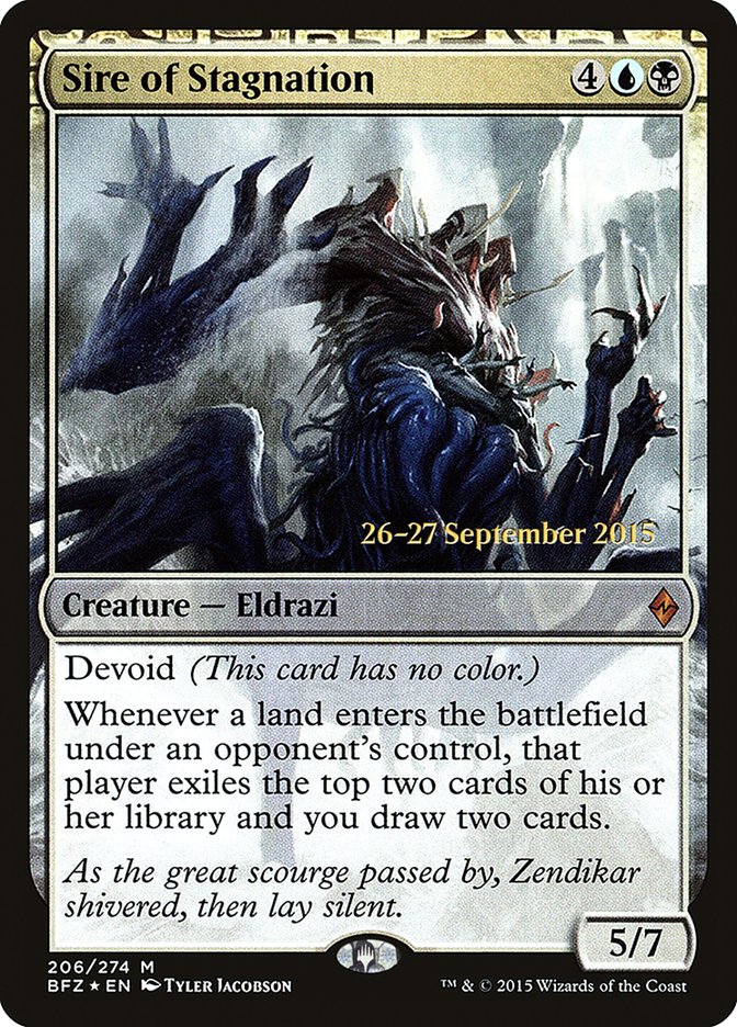 Sire of Stagnation [Battle for Zendikar Prerelease Promos] | L.A. Mood Comics and Games