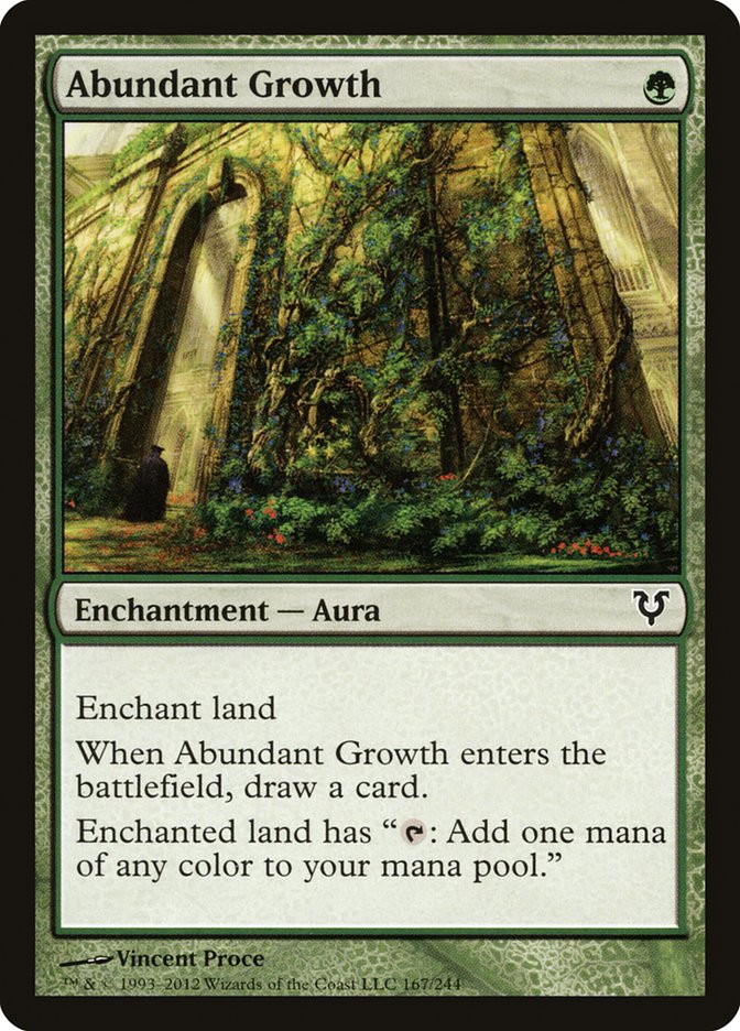 Abundant Growth [Avacyn Restored] | L.A. Mood Comics and Games