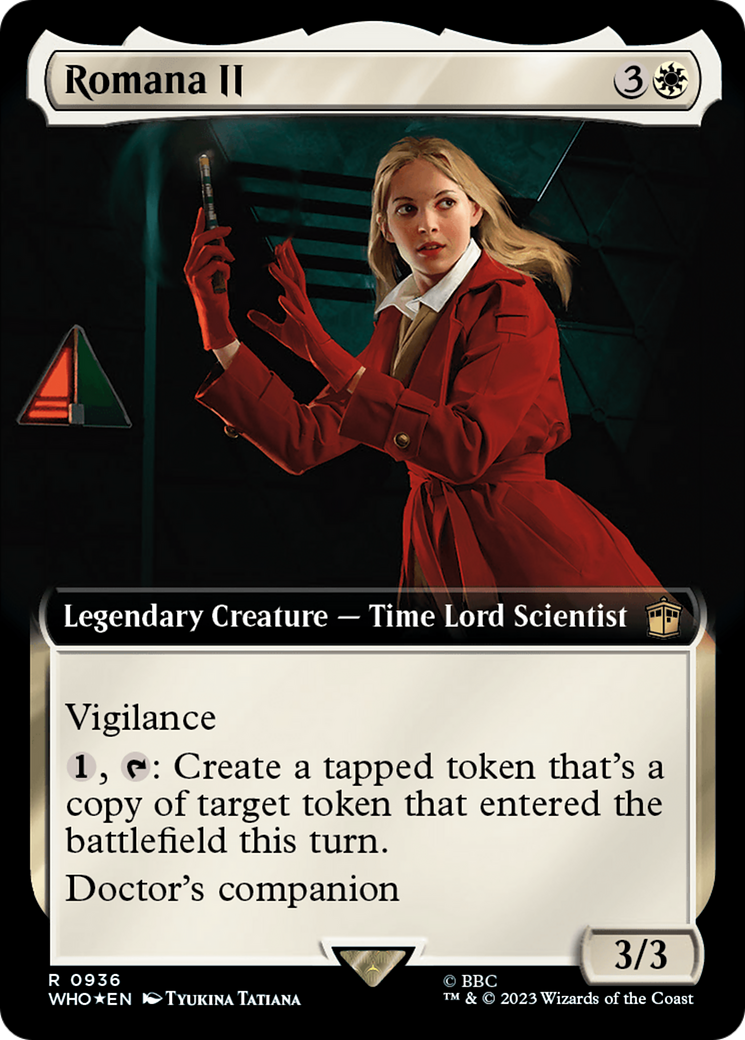 Romana II (Extended Art) (Surge Foil) [Doctor Who] | L.A. Mood Comics and Games