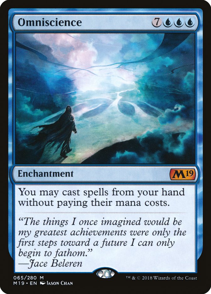 Omniscience [Core Set 2019] | L.A. Mood Comics and Games