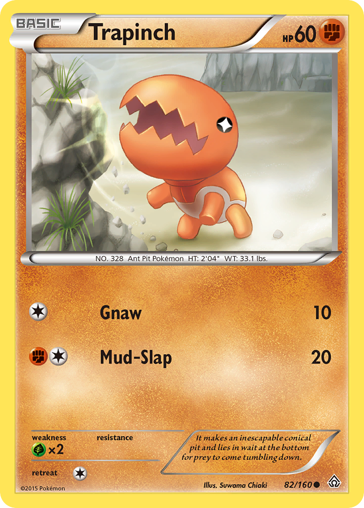 Trapinch (82/160) [XY: Primal Clash] | L.A. Mood Comics and Games