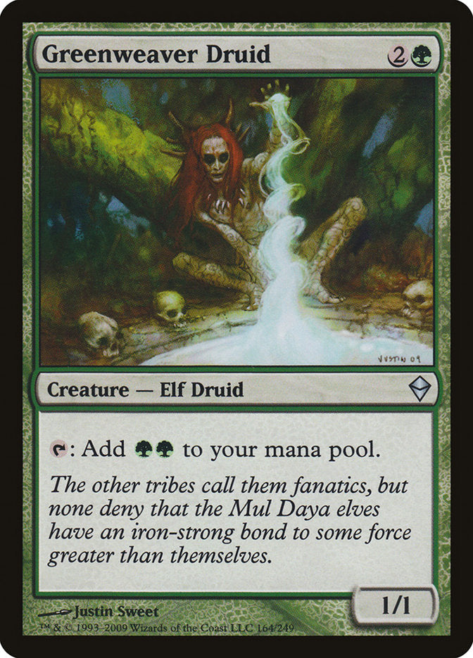 Greenweaver Druid [Zendikar] | L.A. Mood Comics and Games