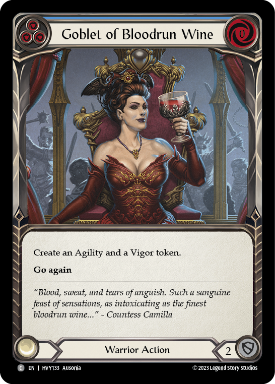 Goblet of Bloodrun Wine [HVY133] (Heavy Hitters) | L.A. Mood Comics and Games