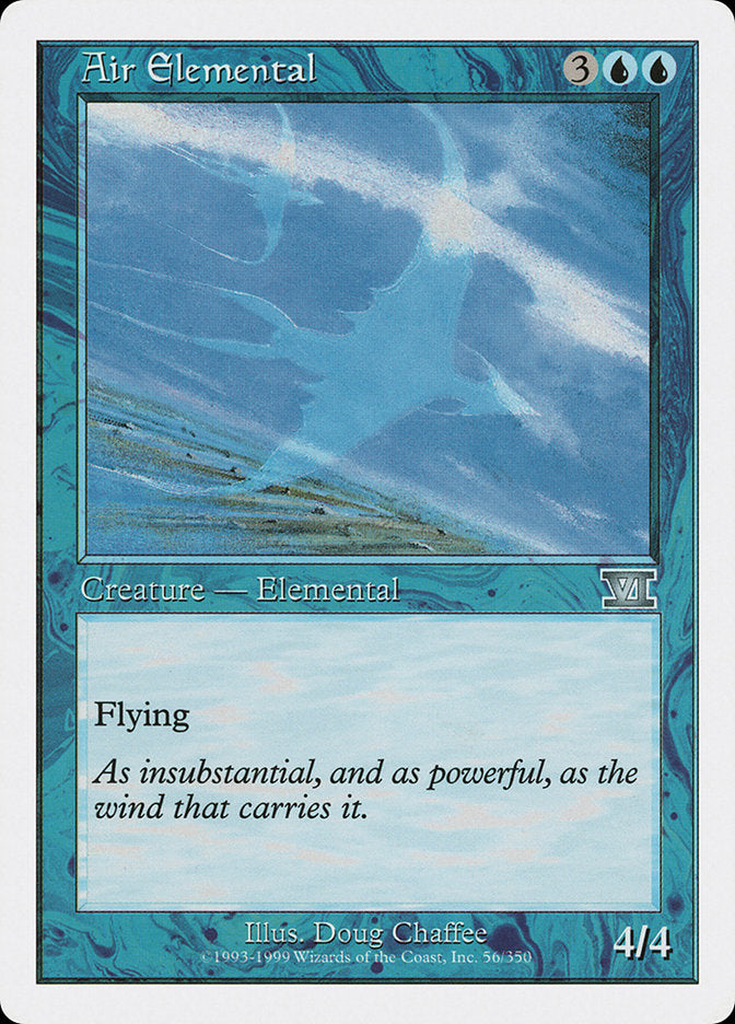 Air Elemental [Classic Sixth Edition] | L.A. Mood Comics and Games
