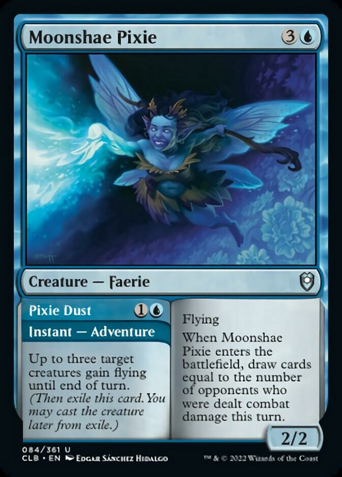 Moonshae Pixie // Pixie Dust [Commander Legends: Battle for Baldur's Gate] | L.A. Mood Comics and Games